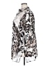 Erfo Animal Print Silver 3/4 Sleeve Blouse Size EU 50 / US 18-20 - photo 5