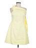 Saints + Secrets 100% Polyester Yellow Cocktail Dress Size M - photo 1