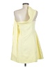 Saints + Secrets 100% Polyester Yellow Cocktail Dress Size M - photo 2