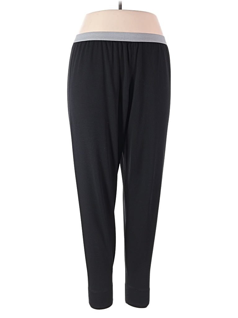 Pre-owned Lands' End Casual Pants In Black