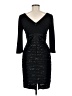 Kay Unger Black Cocktail Dress Size 6 - photo 2