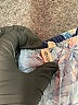 Rip Curl Blue Short Sleeve Blouse Size L - photo 4