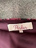 Parker 100% Polyester Paisley Purple Cocktail Dress Size 00 - photo 7