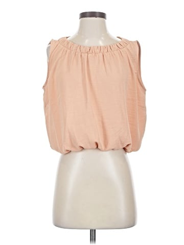 Plains & Prints Sleeveless Blouse (view 1)