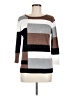 Carol Rose Color Block Brown Pullover Sweater Size M - photo 1
