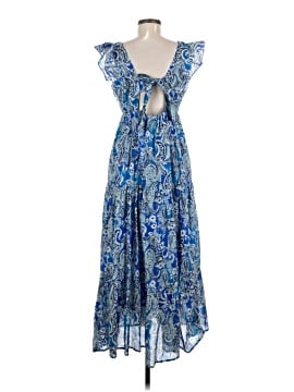 cotton long dresses for women Women's The Felicity Red Cotton Maxi Dress | Size: L
