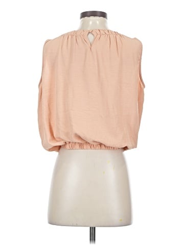 Plains & Prints Sleeveless Blouse (view 2)