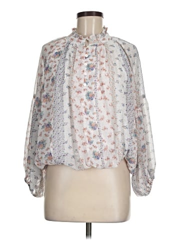 Fate 3/4 Sleeve Blouse (view 1)