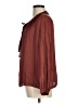 J.Crew 100% Polyester Burgundy Long Sleeve Blouse Size M - photo 5