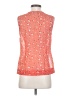 CAbi 100% Polyester Orange Sleeveless Blouse Size XS - photo 2