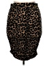 Old Navy Animal Print Brown Formal Skirt Size 1X - photo 1