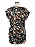 Dalia Collection Teal Short Sleeve Blouse Size M - photo 2