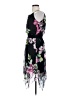 En Focus Studio Floral Black Cocktail Dress Size 4 - photo 5