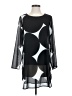 Alfani 100% Polyester Graphic Black Casual Dress Size XS - photo 1