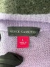 Vince Camuto Color Block Purple Pullover Sweater Size L - photo 7