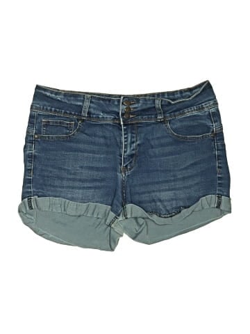 Wax Jean Denim Shorts (view 1)