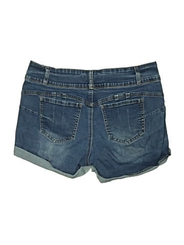 Wax Jean Denim Shorts (view 2)