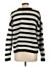H&M Stripes Black Pullover Sweater Size L - photo 2