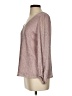 Nine West Metallic Pink Long Sleeve Blouse Size S - photo 5