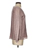 Nine West Metallic Pink Long Sleeve Blouse Size S - photo 4