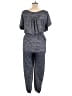 Gap Solid Gray Blue Jumpsuit Size L - photo 2