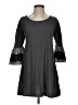 Espresso Houndstooth Gray Casual Dress Size S - photo 1