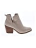 TOMS 100% Leather Gray Ankle Boots Size 8 - photo 1