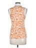 Tommy Bahama Orange Sleeveless Blouse Size M - photo 2