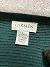 Carmen Carmen Marc Valvo Teal Pullover Sweater Size L - photo 7