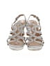 Naturalizer Metallic Silver Sandals Size 8 1/2 - photo 2