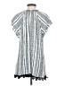 Indigo Rose Silver White Short Sleeve Blouse Size S (estimated) - photo 2