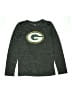 NFL 100% Polyester Gray Long Sleeve T-Shirt Size 12 - 14 - photo 1