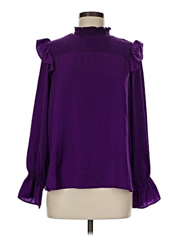 Banana Republic Factory Store Long Sleeve Blouse (view 1)