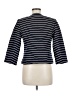 Talbots 100% Cotton Stripes Blue Blazer Size 6 - photo 2