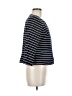 Talbots 100% Cotton Stripes Blue Blazer Size 6 - photo 4
