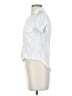 Style Envy 100% Rayon White Short Sleeve Blouse Size XS - photo 5