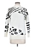 Belinda Animal Print White Pullover Sweater Size S - photo 1