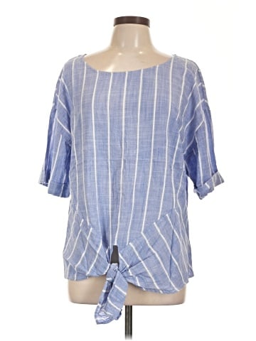 Como Vintage Short Sleeve Blouse (view 1)