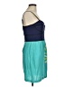 Hype Tropical Teal Cocktail Dress Size 8 - photo 4