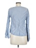Unbranded Blue Long Sleeve Blouse Size M (estimated) - photo 2