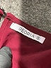 REORIA Solid Burgundy Romper Size S - photo 4
