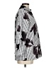 Alfani Houndstooth Silver Kimono Size M - photo 4