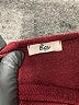 525 America Plaid Burgundy Pullover Sweater Size L - photo 7