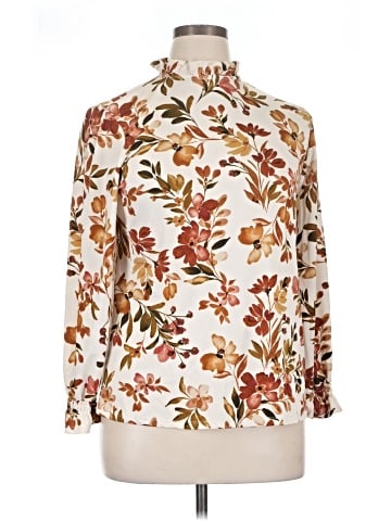 Perseption Concept Long Sleeve Blouse (view 1)