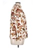 Perseption Concept Floral Ivory Long Sleeve Blouse Size XL - photo 4