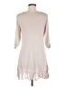 MADE IN ITALY 100% Polyester Tan 3/4 Sleeve Top Size M (estimated) - photo 2