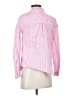 Talbots 100% Cotton Stripes Pink Long Sleeve Button-Down Shirt Size XS - photo 2