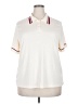 Unbranded Ivory Short Sleeve Blouse Size 2X - photo 1