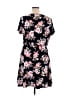Derek Heart Floral Black Casual Dress Size 2X - photo 2