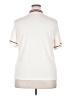 Unbranded Ivory Short Sleeve Blouse Size 2X - photo 2